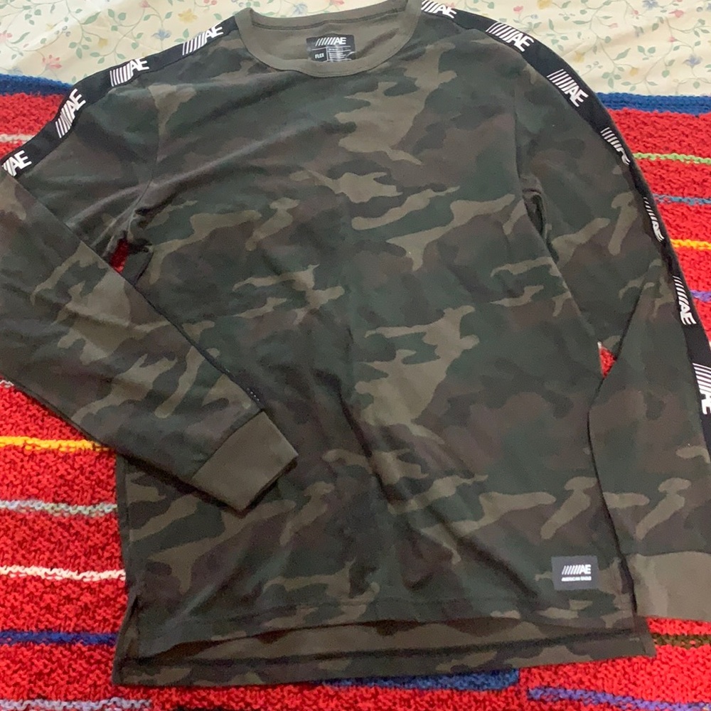 American Eagle Camo Long sleeve